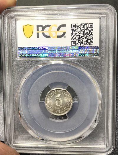 【随心拍&Getcoins】现代钱币拍卖第五十九期 英属1943年马来西亚PCGS63