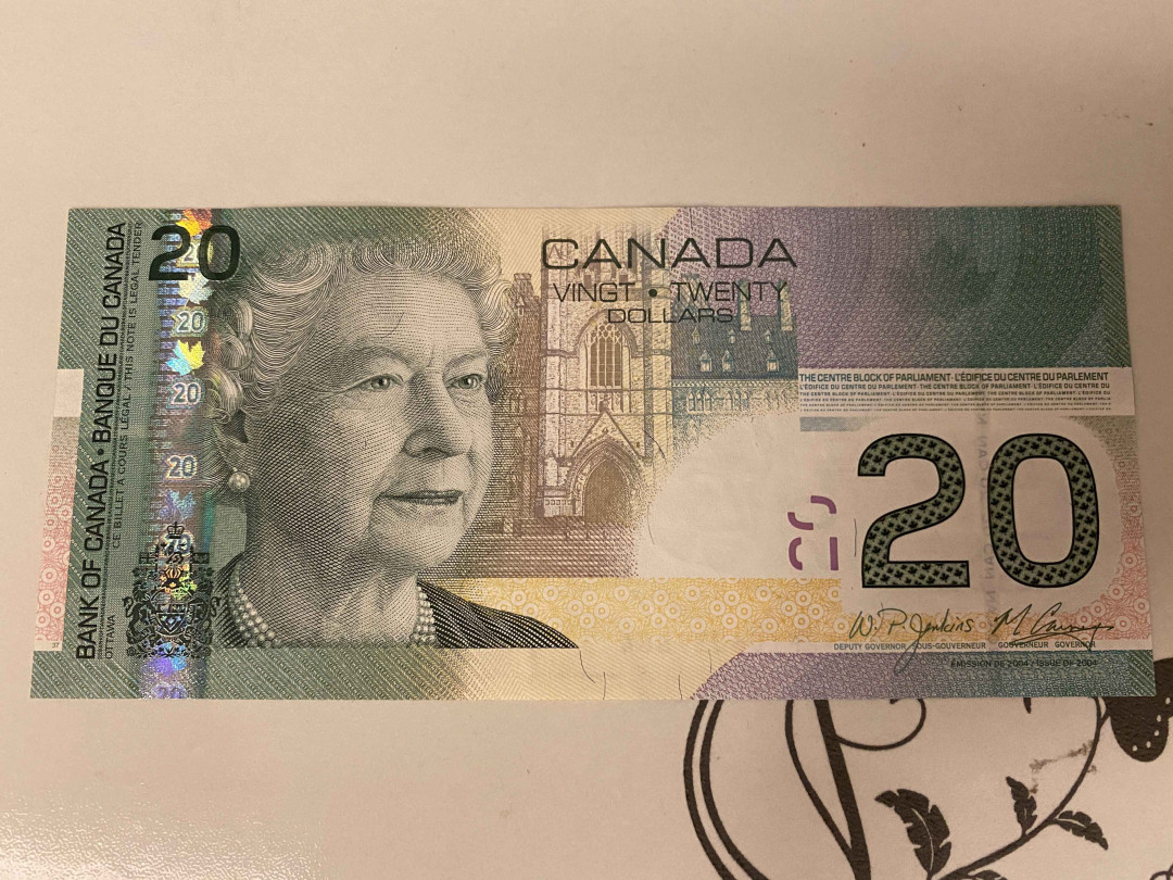 【收藏联盟】第155期拍卖——日本的释迦摩尼（共45拍） 加拿大 2009年20元 全新UNC 女王纸币