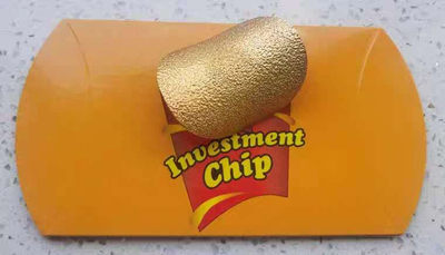 【随心拍&Getcoins】现代钱币拍卖第五十九期 库克2019年零食薯片仿真镀金银币