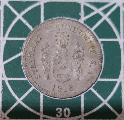 燕姐换藏第三十二拍 1918年德国紧急时期币