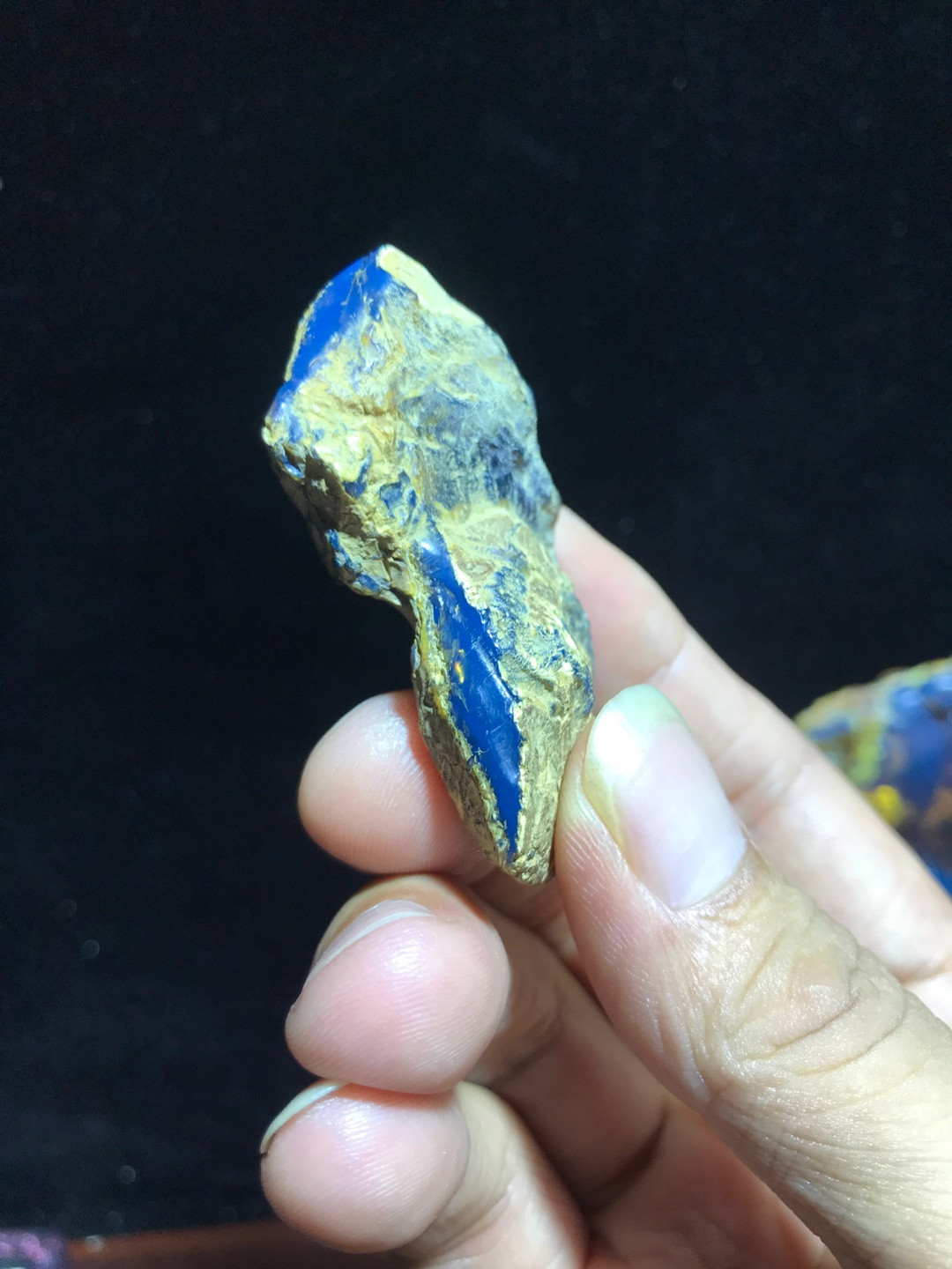 多米尼加蓝珀专场 多米尼加蓝珀原石ABB级（12克）