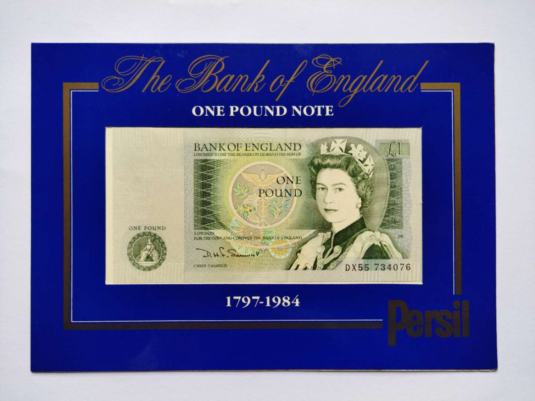★币不可少★第125期微拍★快递包邮 英国79年1镑 官方原册 全新