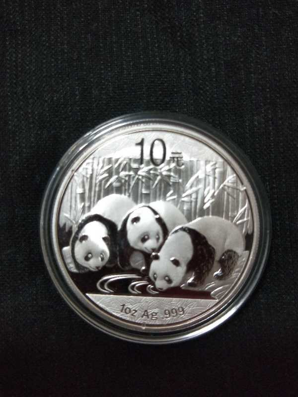 ★币不可少★第125期微拍★快递包邮 2013年1盎司熊猫币熊猫银币