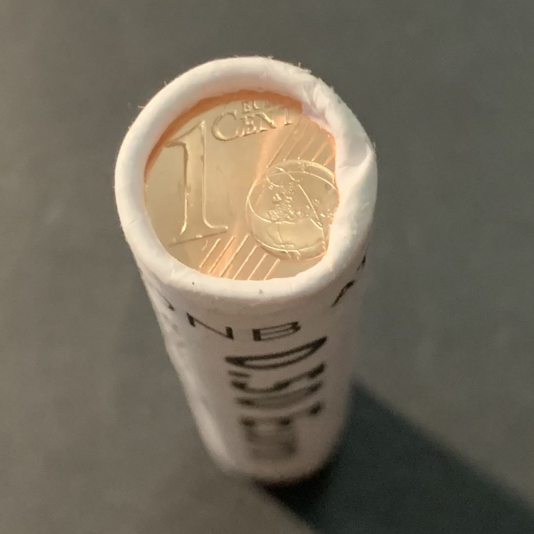 紫瑗钱币—微拍第90期  奥地利 2017年 欧元 1分 整卷50枚