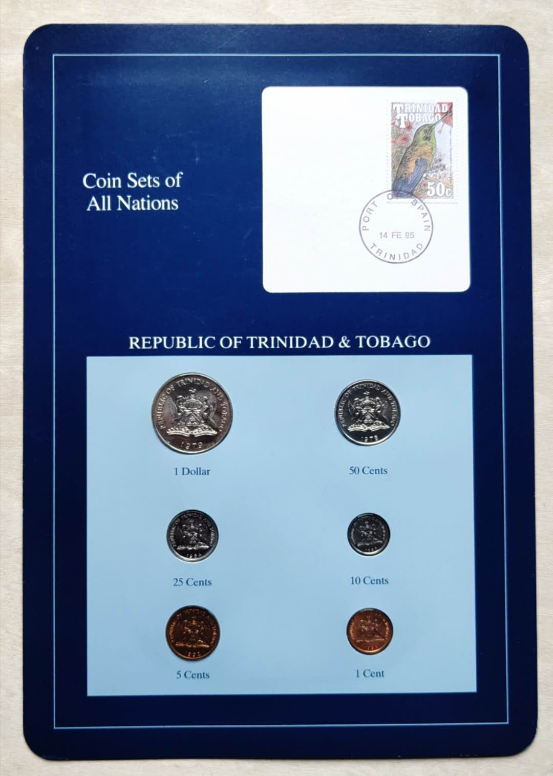 ★币不可少★第125期微拍★快递包邮 特立尼达和多巴哥 硬币 弗兰克林。