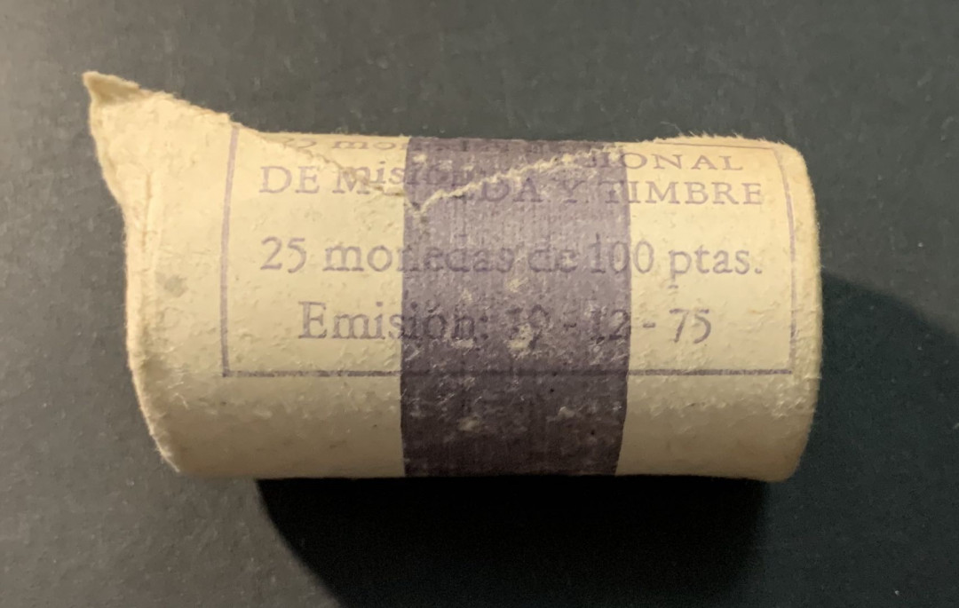 紫瑗钱币—微拍第90期  西班牙 1980年 82西班牙世界杯 100比塞塔 25枚整卷