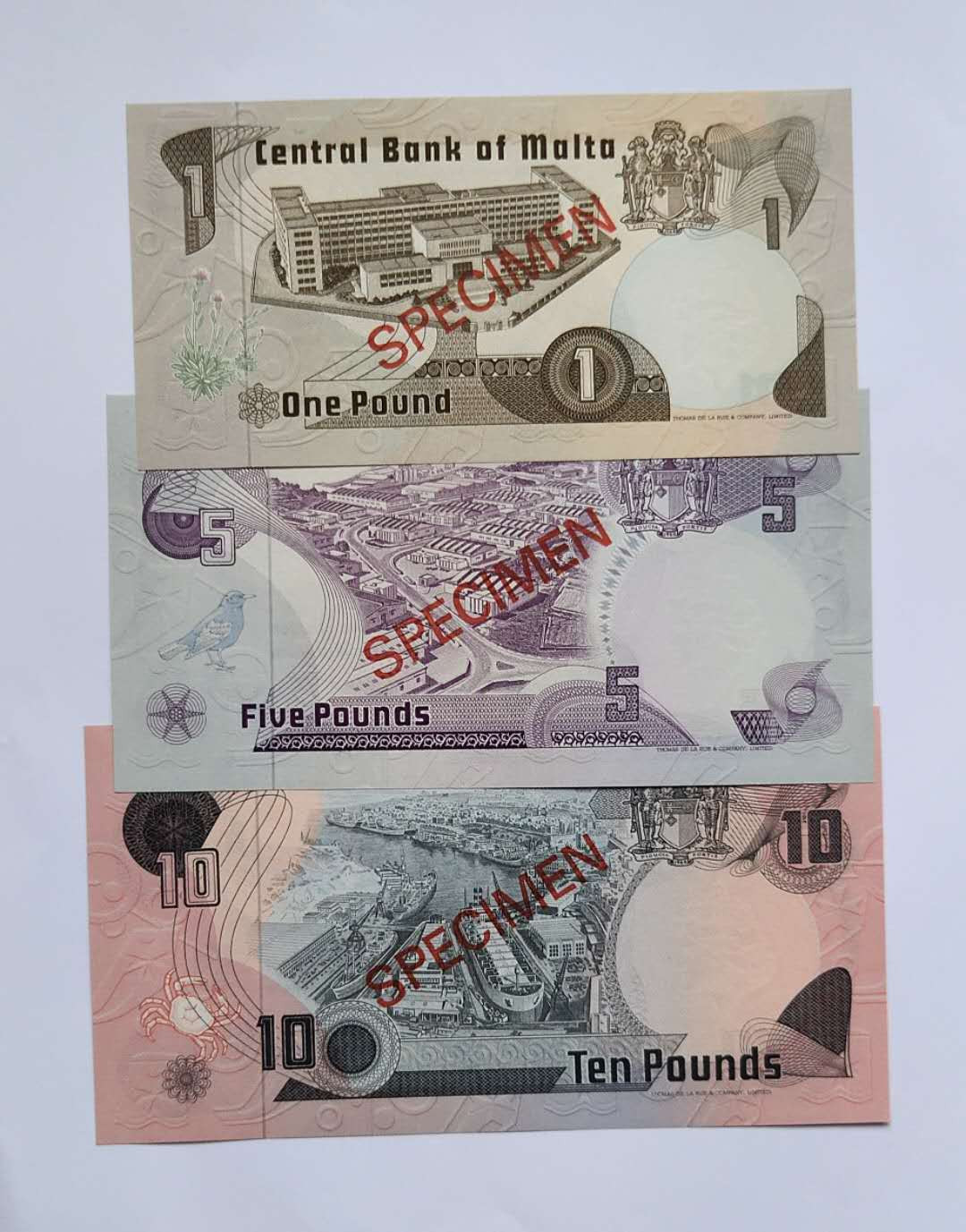 ★币不可少★第125期微拍★快递包邮 马耳他 全新 3张样票  小号000835