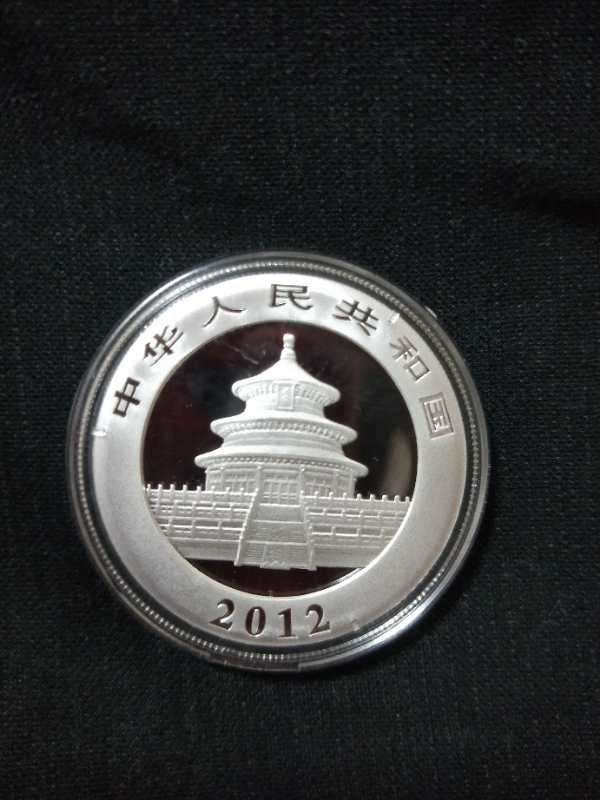 ★币不可少★第125期微拍★快递包邮 2012年1盎司熊猫币熊猫银币