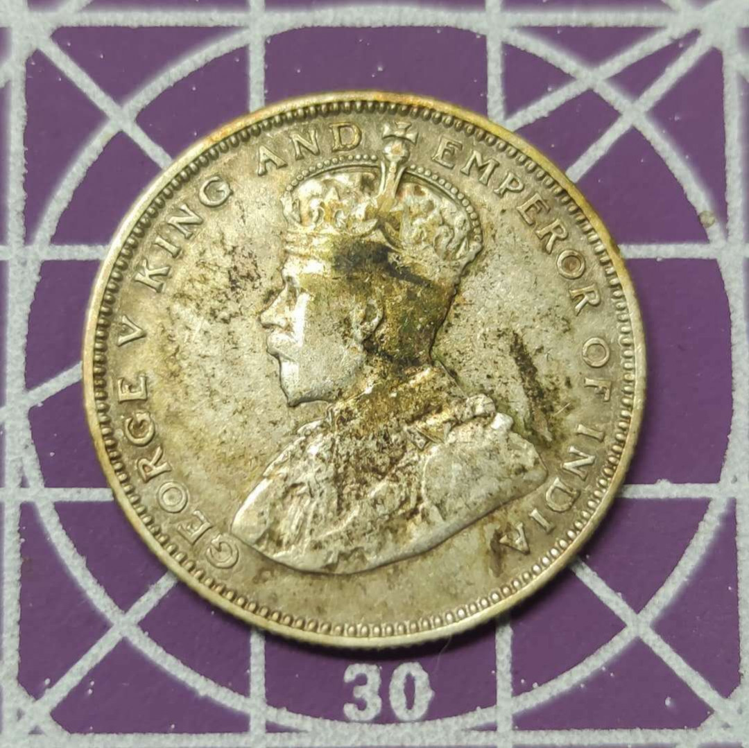 燕姐换藏第三十拍 1926年英属海峡殖民地20分小银币