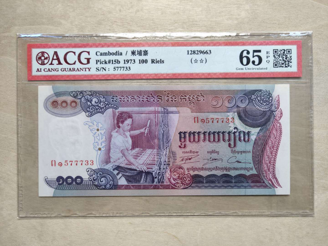 ★币不可少★第126期微拍★快递包邮 柬埔寨🇰🇭  无斑无斑全新