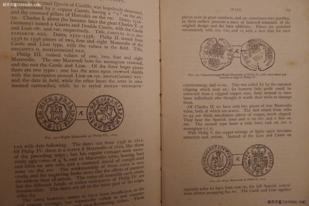世界钱币章牌书籍专场拍卖第89期 《欧洲硬币目录》（1892年出的，距今一百多年的古董书）