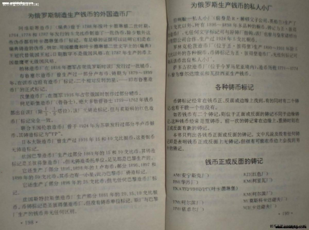 世界钱币章牌书籍拍卖专场第5期 《俄罗斯与苏联硬币》（1版1印 1000册)