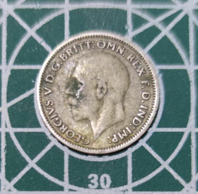 燕姐换藏第三十一拍 1932年英国六便士小银币