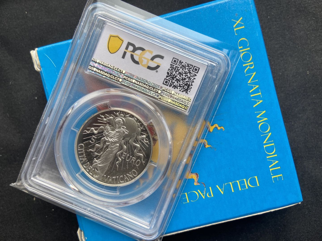 【随心拍&Getcoins】现代钱币拍卖第六十一期 【梵蒂冈】2007世界和平日银币