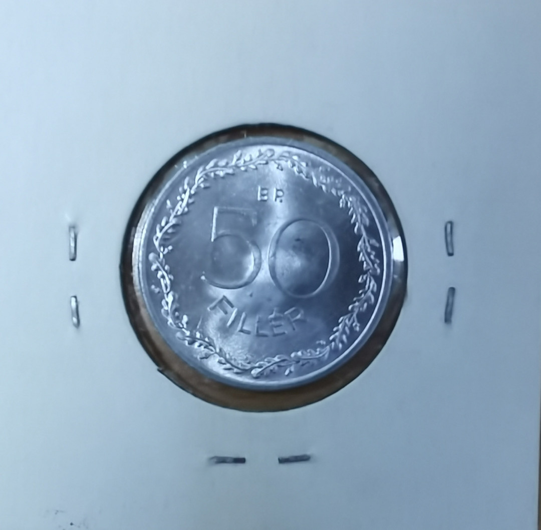 北京马甸外币专卖拍卖第十七期，非贵金属专场，陆续上新欢迎关注 1953年匈牙利50F铝币，品相如图