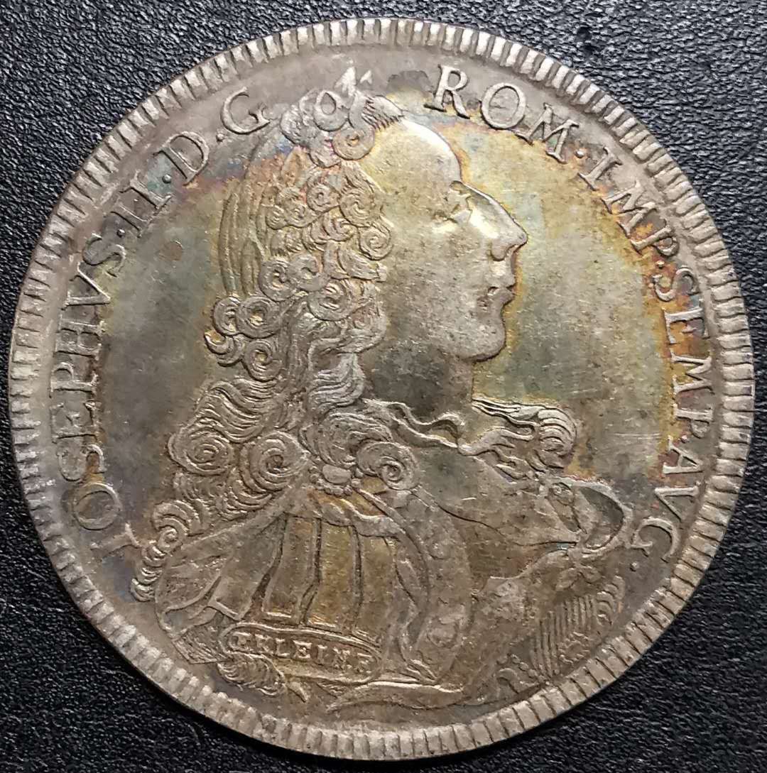 凡希社世界钱币微拍第一百二十八期 1765纽伦堡景观泰勒XF