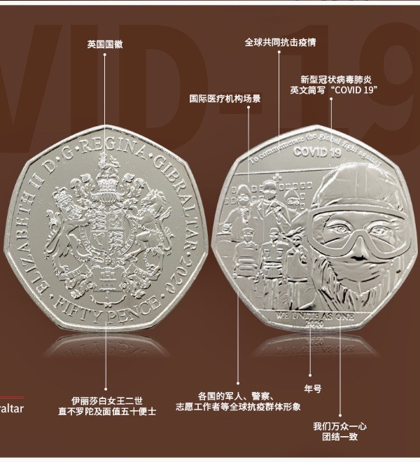 CSIS-GREAT评级精品钱币拍卖第四十八章 直布罗陀抗疫币 卡币