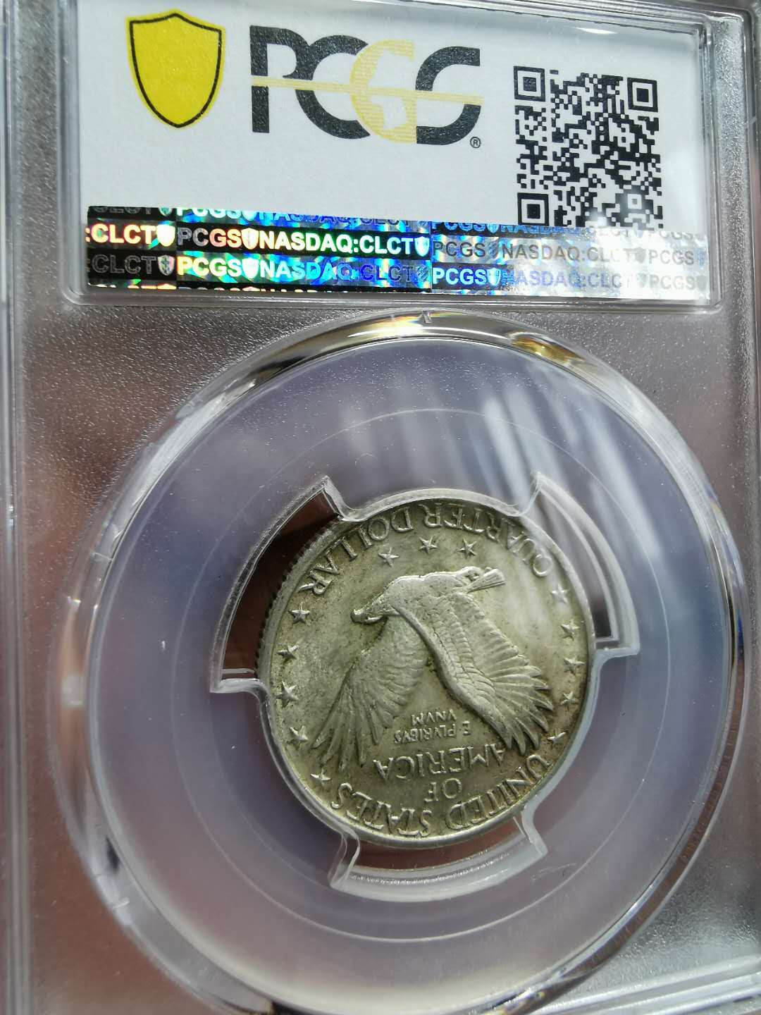 凡希社世界钱币微拍第一百二十八期 1918美国25美分PCGS-MS62美包浆！