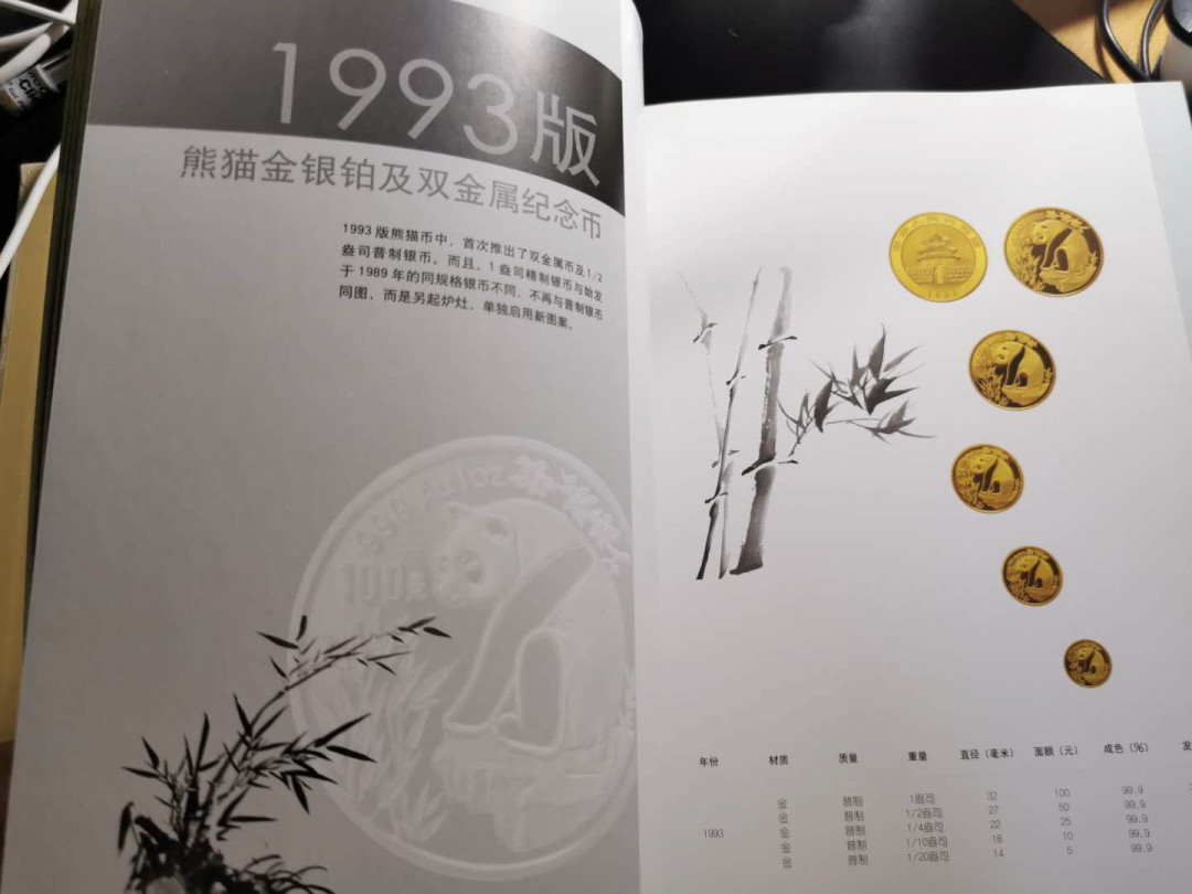 【鲸贝乐淘】千字文·第“外受傅训，入奉母仪”号拍卖 【中国熊猫金币】35周年纪念，厚厚一大本，带测试钞一张，爱藏67E，收藏珍品