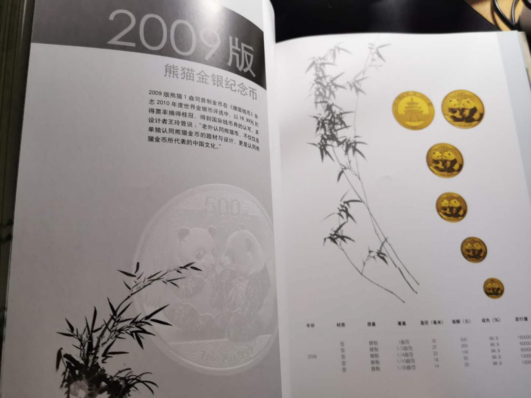 【鲸贝乐淘】千字文·第“外受傅训，入奉母仪”号拍卖 【中国熊猫金币】35周年纪念，厚厚一大本，带测试钞一张，爱藏67E，收藏珍品