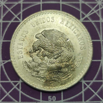 燕姐换藏第三十二拍 1948年墨西哥5比索大银币