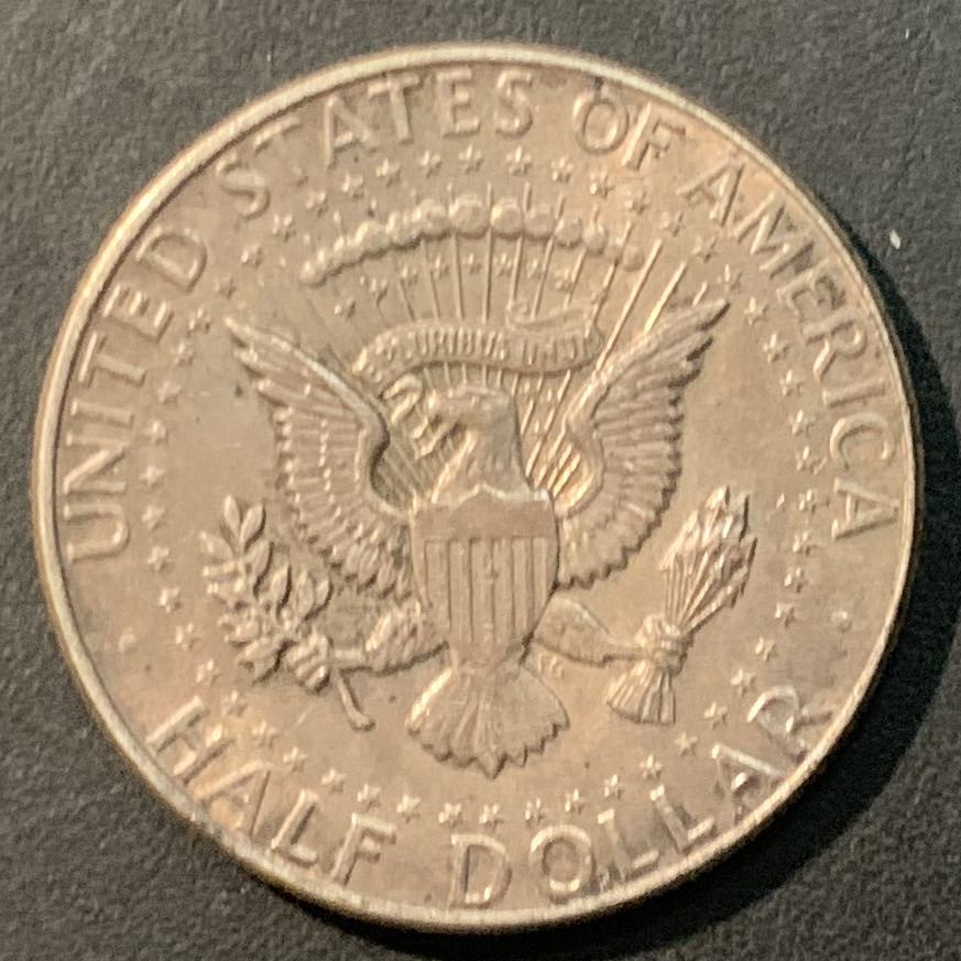 紫瑗钱币——微拍第109期 美国 1964年 肯尼迪 50分 半美元 12.5克 0.9银 