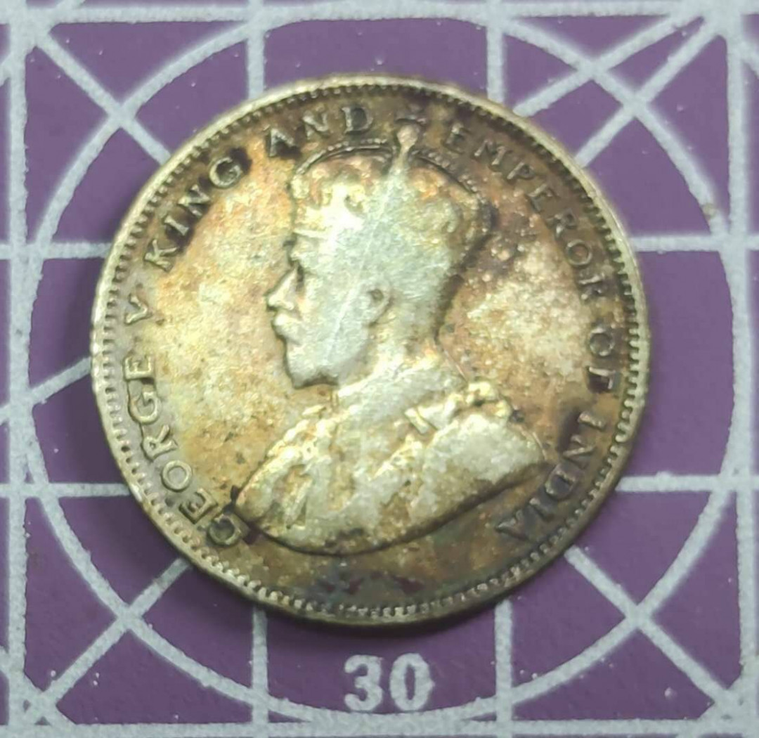 燕姐换藏第三十二拍 1926年乔五海峡殖民地20分银币