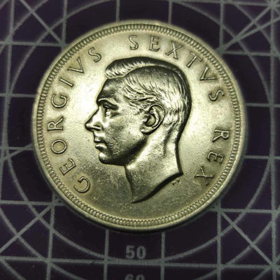 燕姐换藏第三十二拍 1949年南非乔六5先令银币