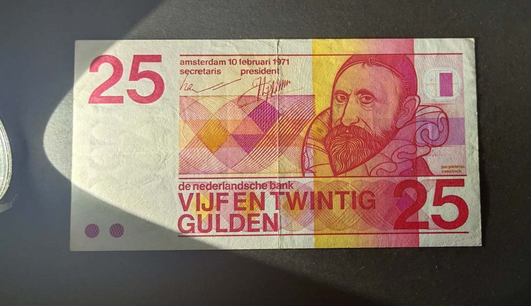 ★币不可少★第127期微拍★快递包邮 荷兰🇳🇱 25盾 品相如图