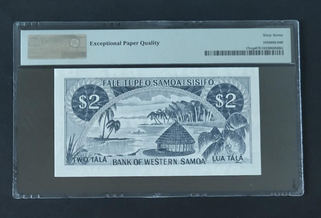 ★币不可少★第127期微拍★快递包邮 西萨摩亚2 pmg67