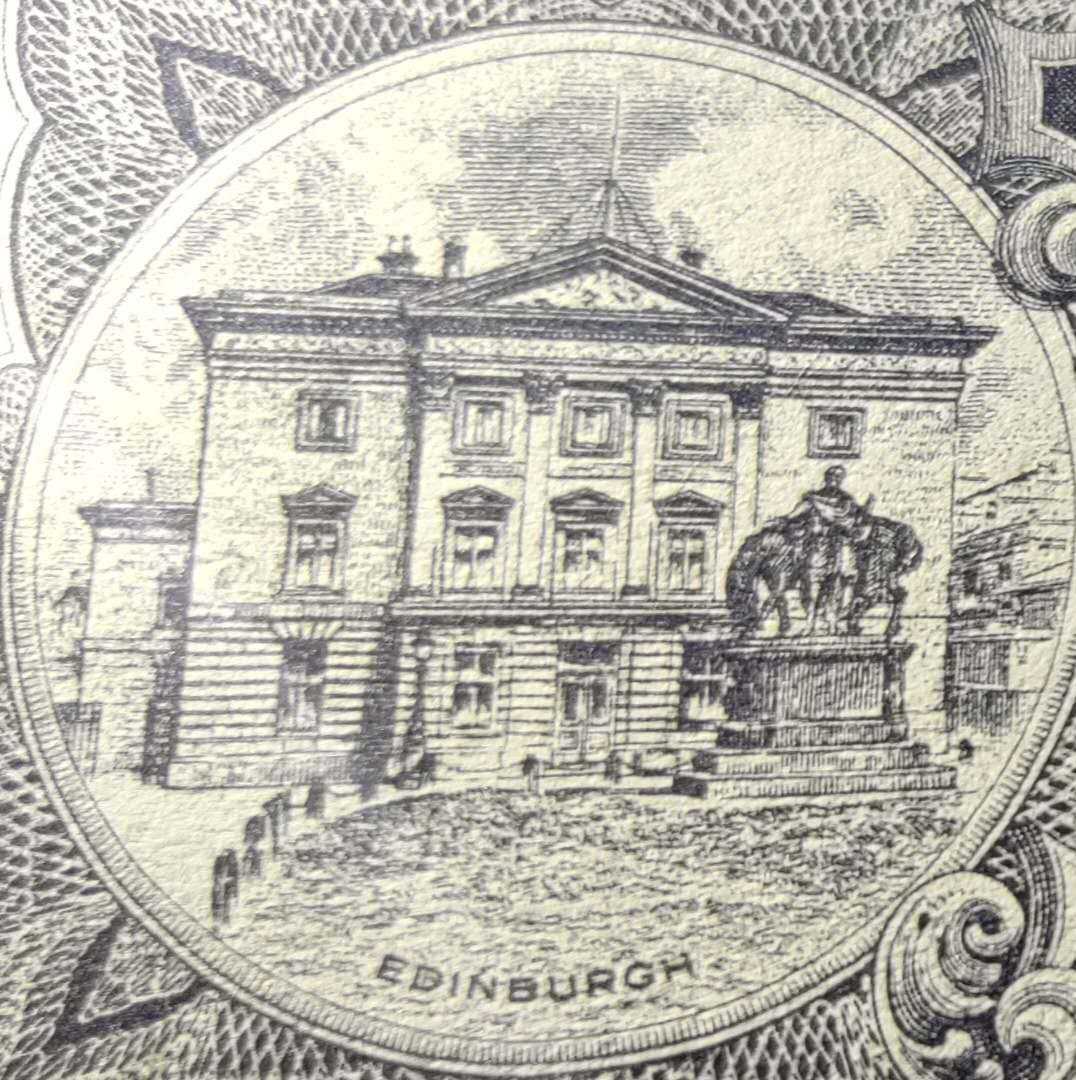 ★币不可少★第127期微拍★快递包邮 苏格兰1镑1965年 绝品全新 局中极佳