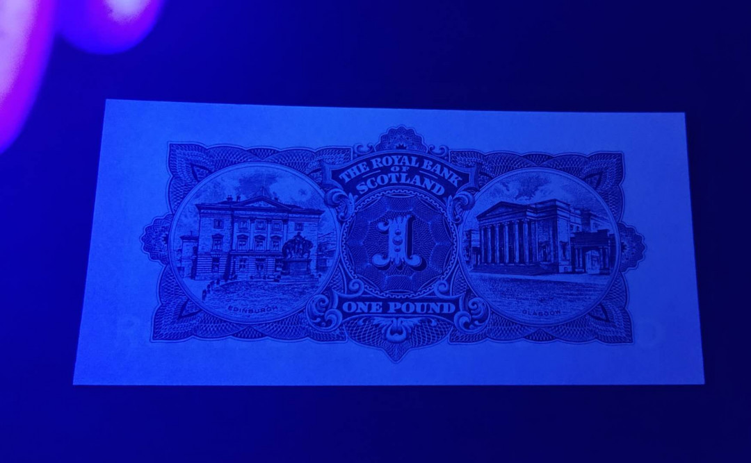 ★币不可少★第127期微拍★快递包邮 苏格兰1镑1965年 绝品全新 局中极佳