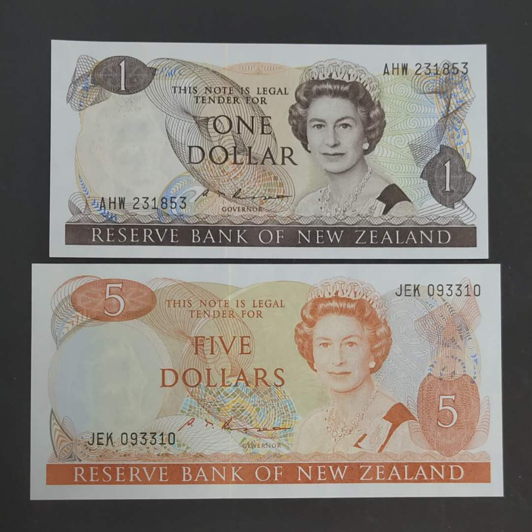 ★币不可少★第127期微拍★快递包邮 新西兰2张女王 全新