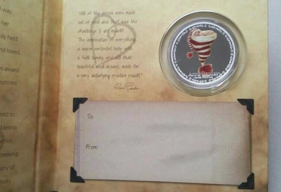 【币观天下】第117期钱币拍卖 纽埃2014年安妮格蒂斯宝贝摄影银币 