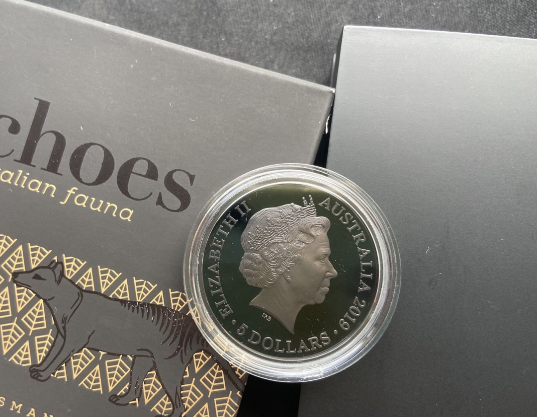 【币观天下】第117期钱币拍卖 【澳大利亚】动物回声系列袋狸银币