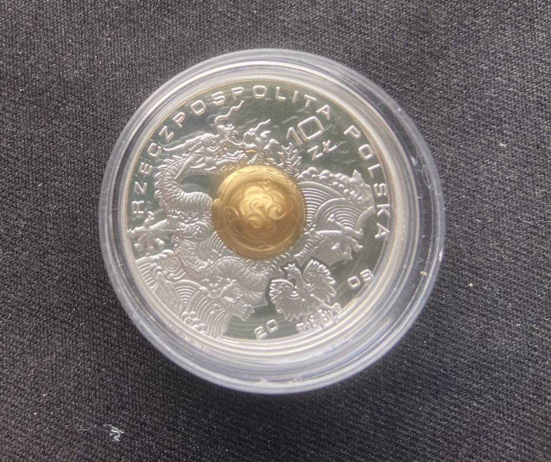 【币观天下】第117期钱币拍卖 【波兰】2008奥运会银币2枚