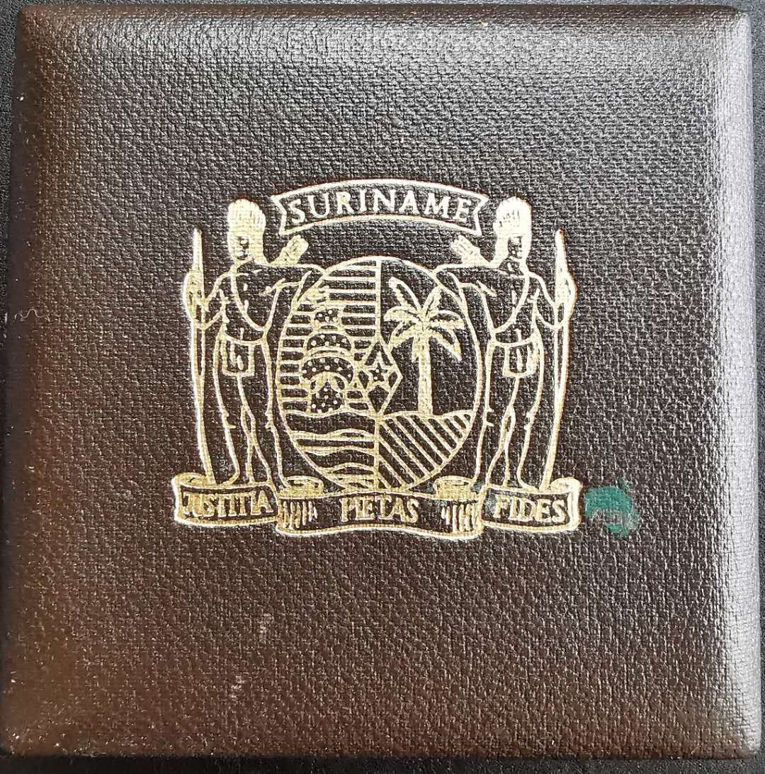 凡希社世界钱币微拍第一百二十九期 荐！1962荷属苏里南精铸五枚原塑封PS1发行仅400套！