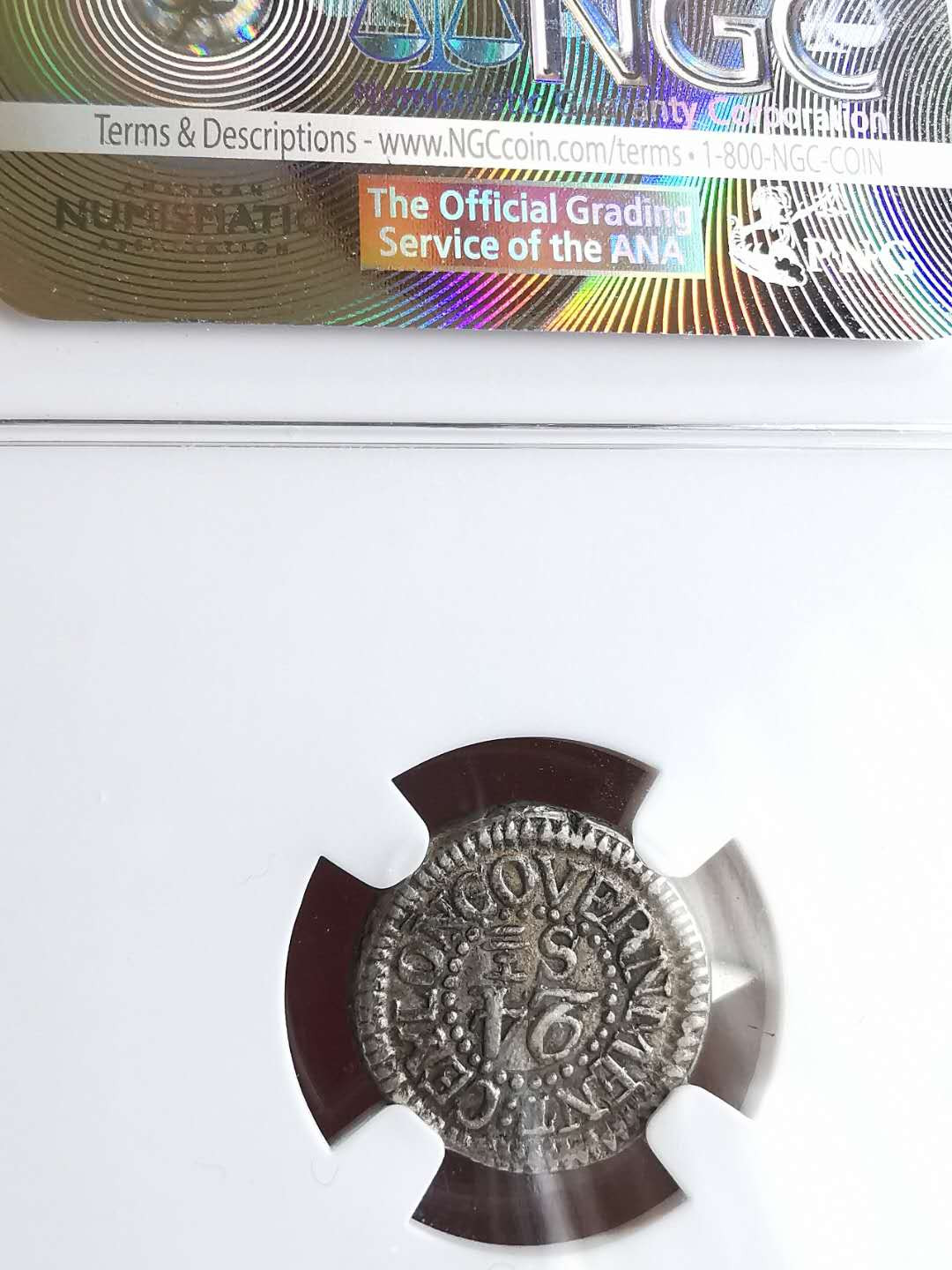 凡希社世界钱币微拍第一百二十九期 1808英属锡兰24ST打制大象NGC-XF45