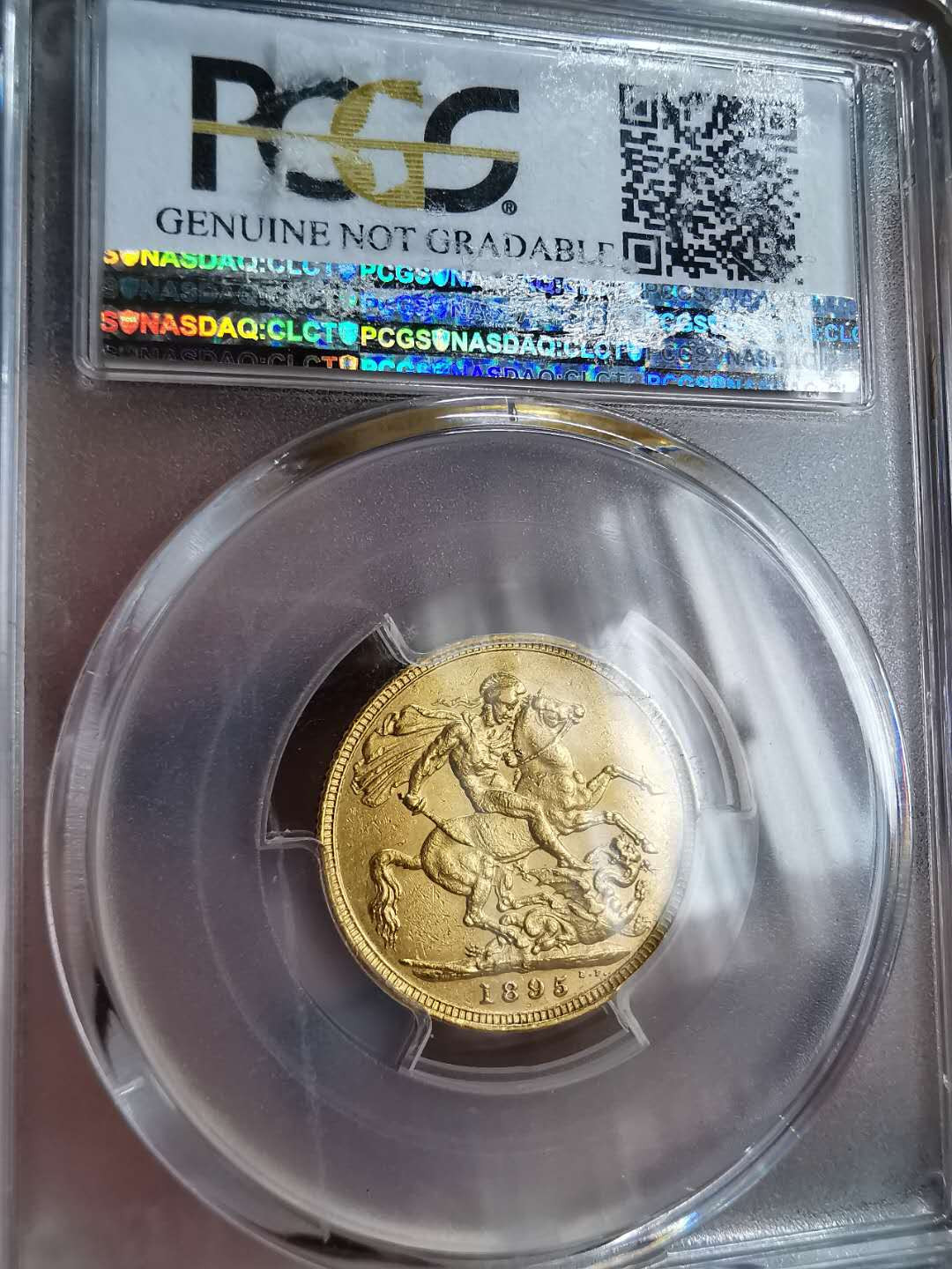 凡希社世界钱币微拍第一百二十九期 1895S澳大利亚老维索维林金币PCGS-AUD