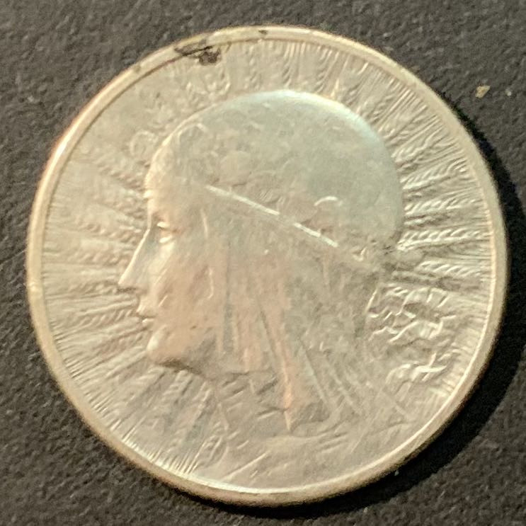 紫瑗钱币—微拍第95期  波兰 1934年 贾德维拉 2兹罗提 4.4克 0.75银