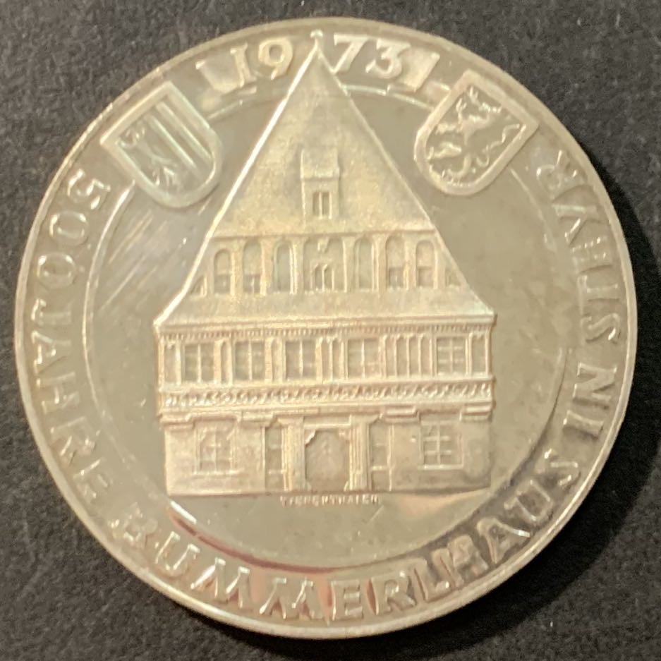 紫瑗钱币—微拍第95期  奥地利 1973年 布默尔之家500周年 50先令 20克 0.9银 精制