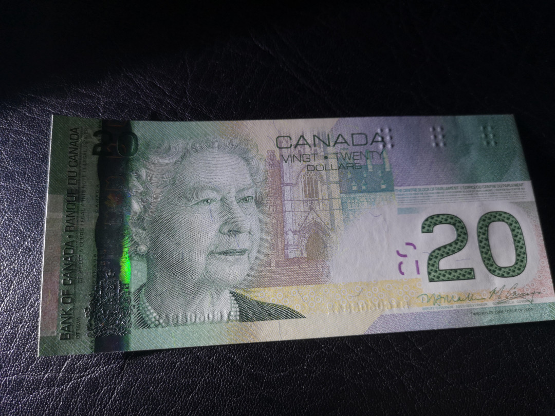 《外钞收藏家》第八十二期拍卖 旅版20加元 全新unc