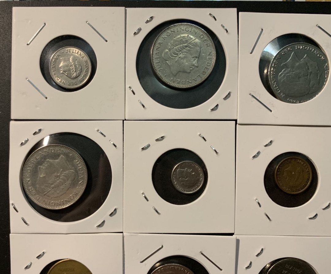 紫瑗钱币—微拍第96期  荷兰 各个时期 流通币 11枚一组 敬请预览