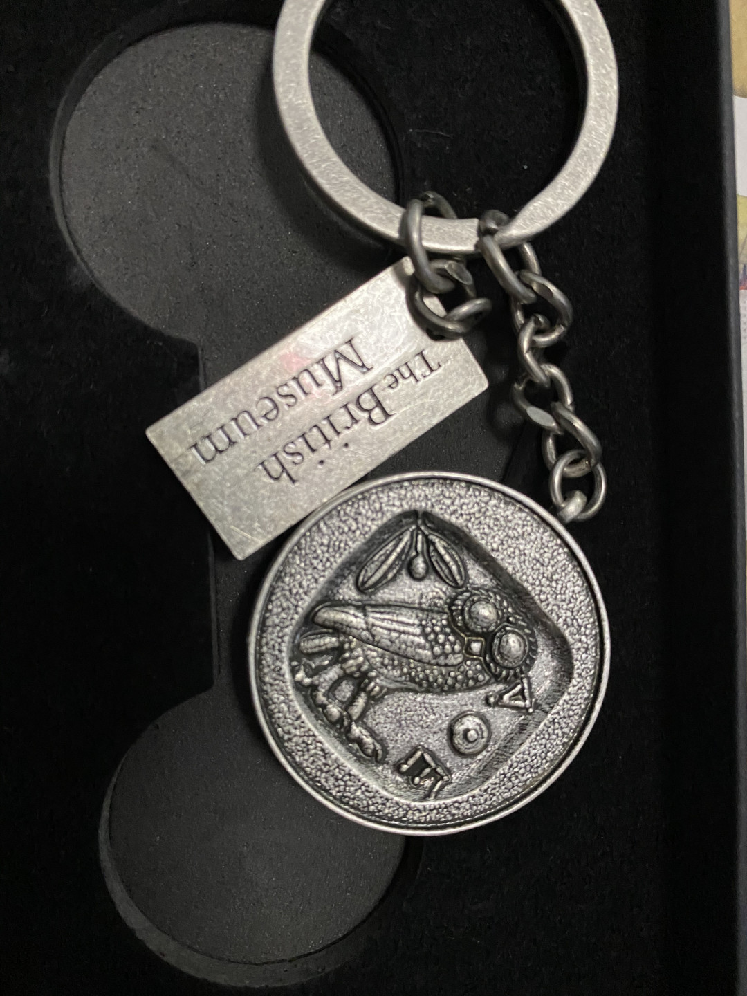 CSIS-GREAT评级精品钱币拍卖第四十九期 大英博物馆 猫头鹰银币主题 钥匙扣周边