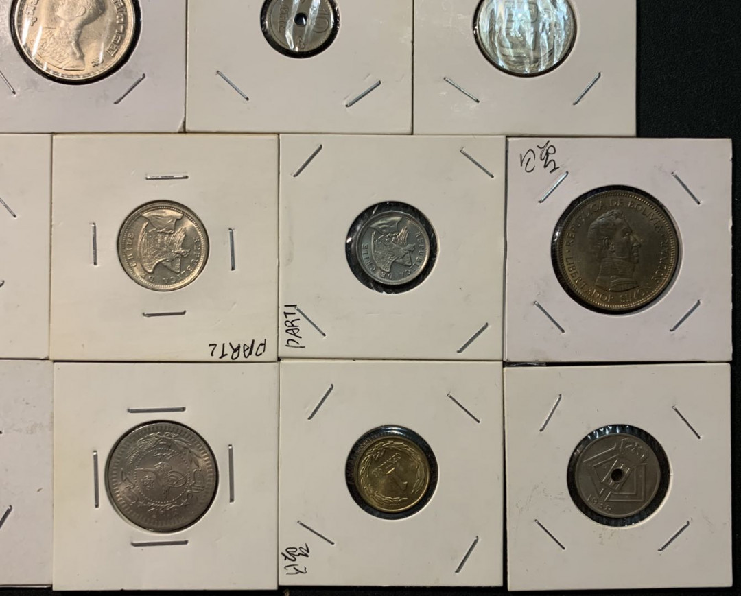 紫瑗钱币—微拍第96期  各国散币 11枚一组 敬请预览