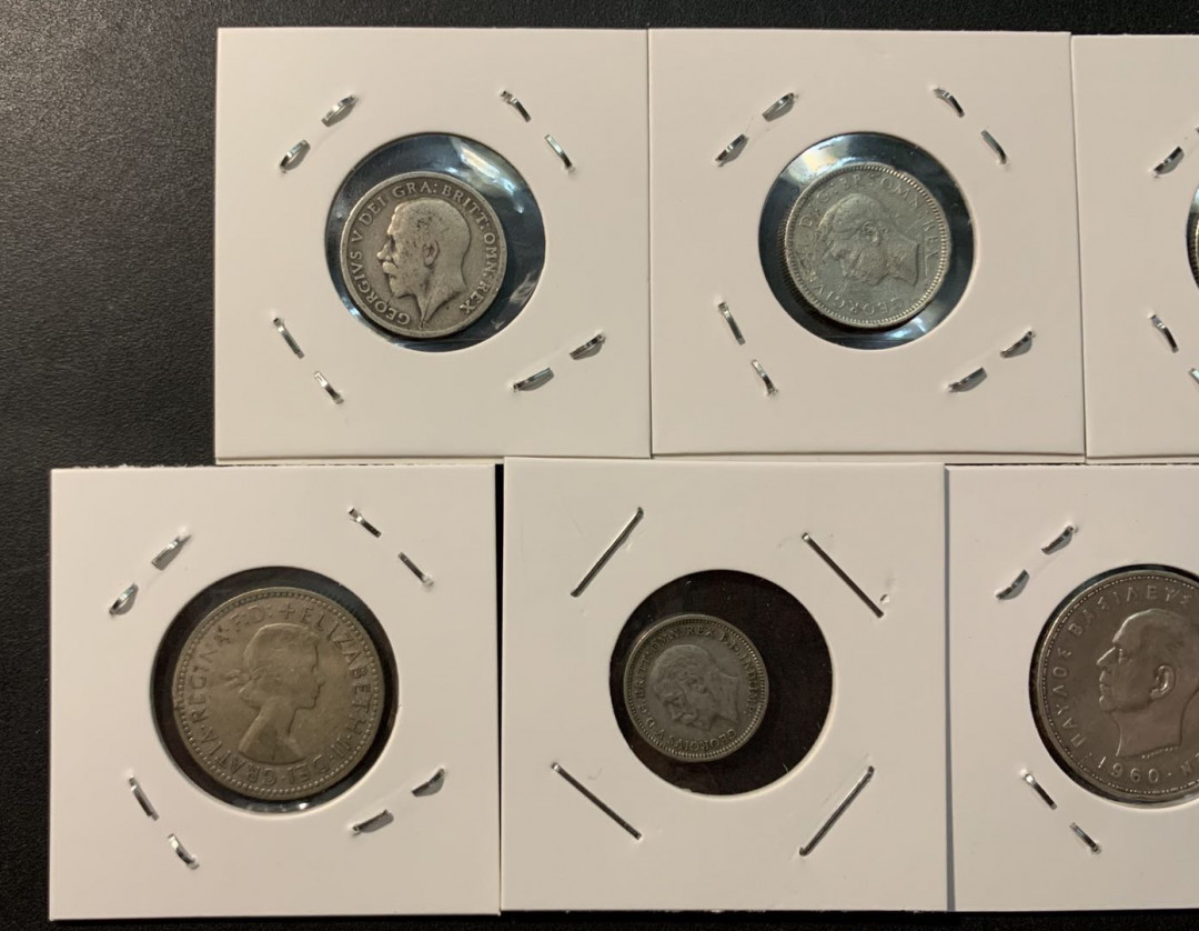 紫瑗钱币—微拍第96期  各国银币 7枚一组 共约45克 敬请预览