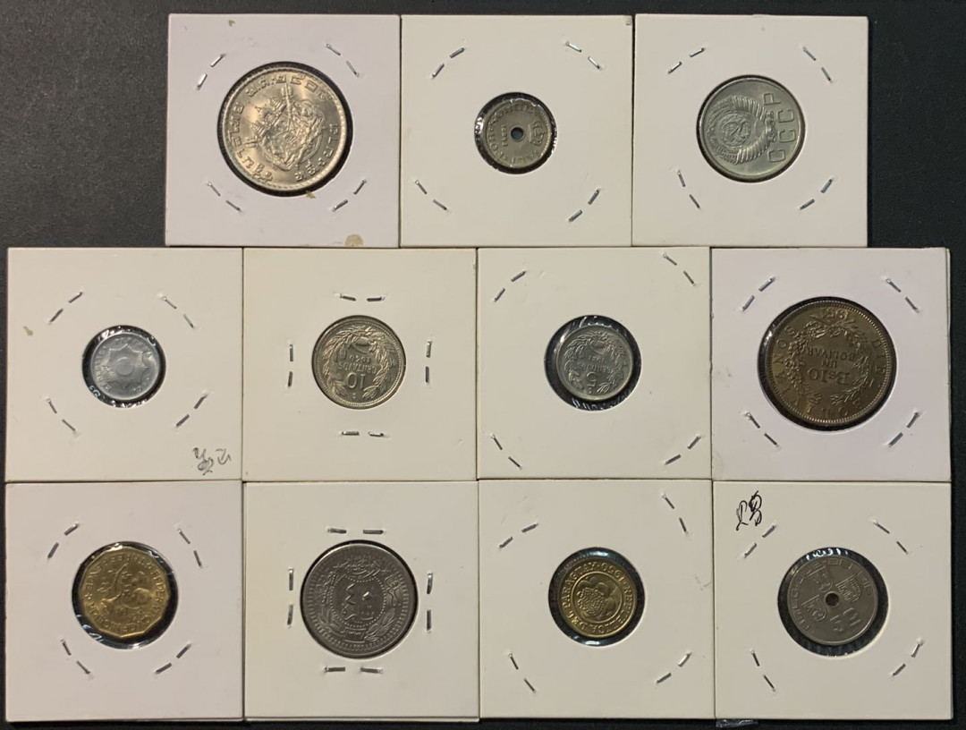 紫瑗钱币—微拍第96期  各国散币 11枚一组 敬请预览