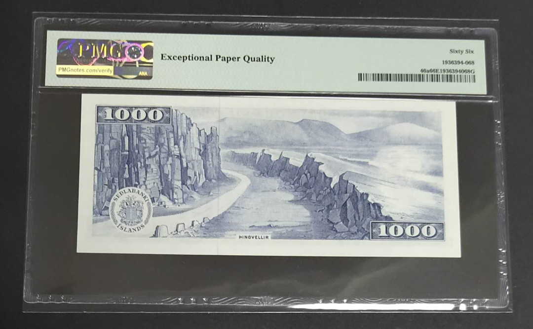 ★币不可少★第127期微拍★快递包邮 冰岛🇮🇸 1000pmg66