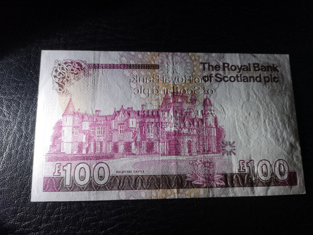 《外钞收藏家》第八十二期拍卖 1987年苏格兰卷毛 au品相