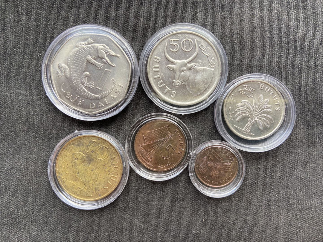 【币观天下】纪念币专场拍卖【低佣金】 【冈比亚】冈比亚纪念币6枚～